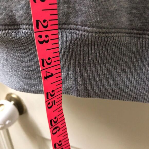 Hollister Y2K Men's Gray Pullover Hoodie Large Malibu Preppy Unisex Heavy Duty - Picture 10 of 10